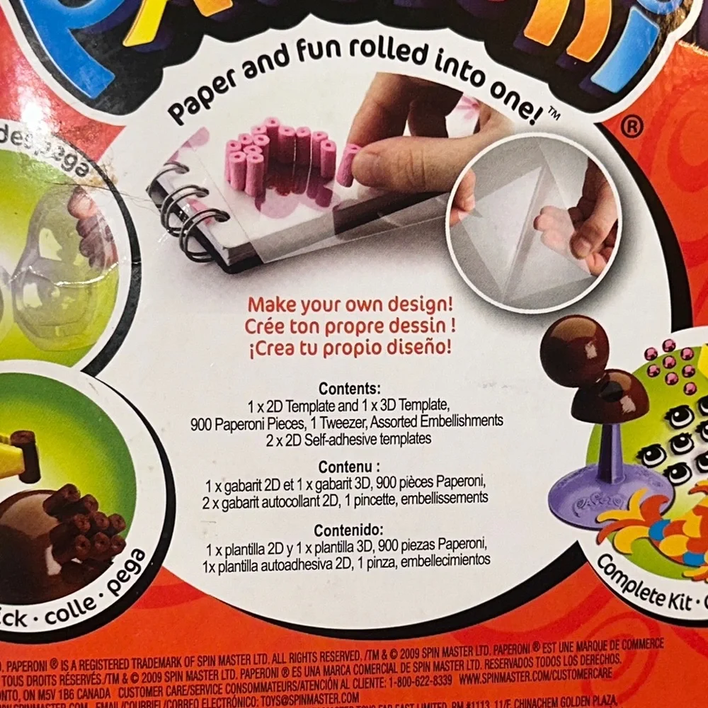 Paperoni Creative Building‎ Set with Colorful Rolls